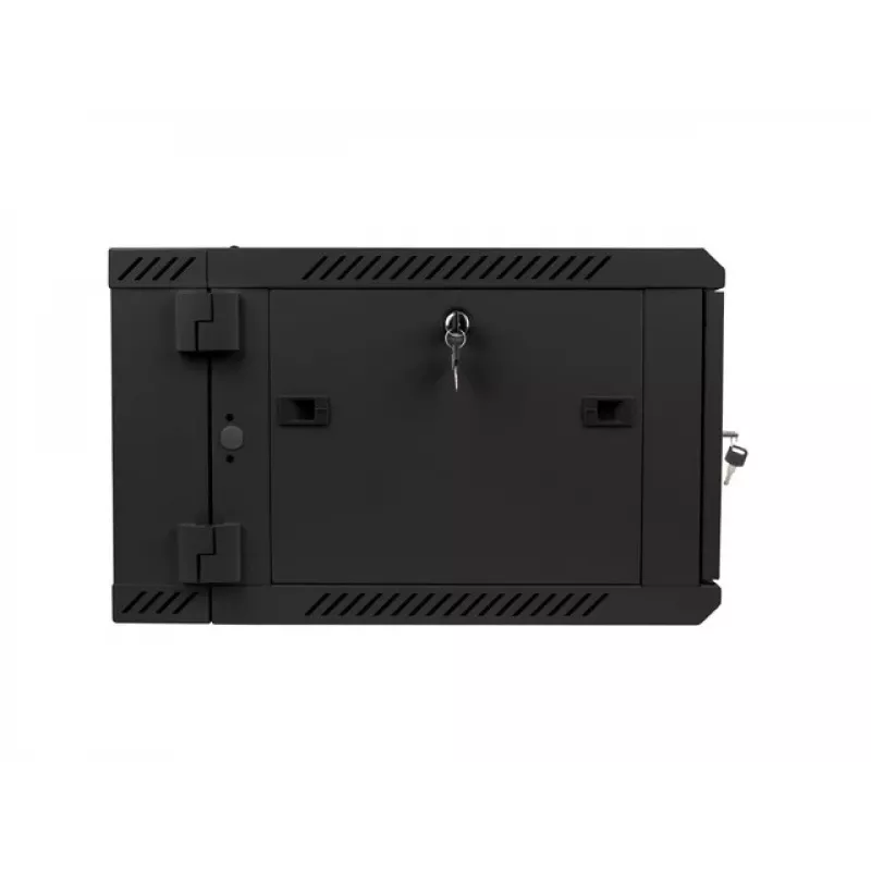 Seinäkiinnitteinen räkki LANBERG WF02-6606-10B 6U 600x374,3x600 mm ruostumaton teräs musta