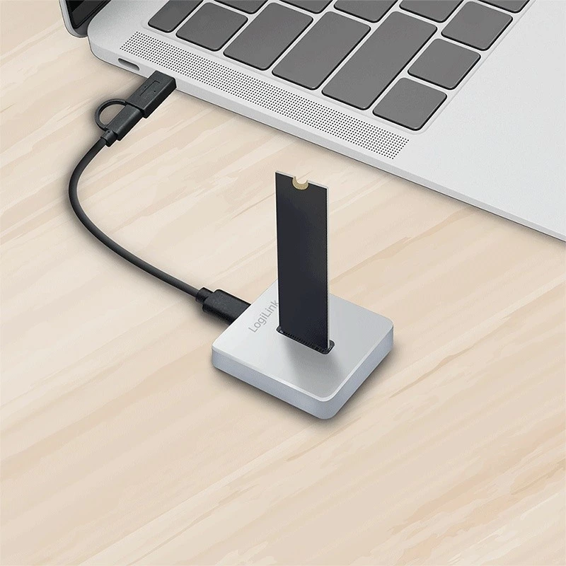 Telakointiasema 1 portti USB 3.2, M.2 NVMe