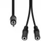 ProXtend 3-Pin 2×2-Pin kaapeli M32XM2F-002, 1 m, 18 AWG