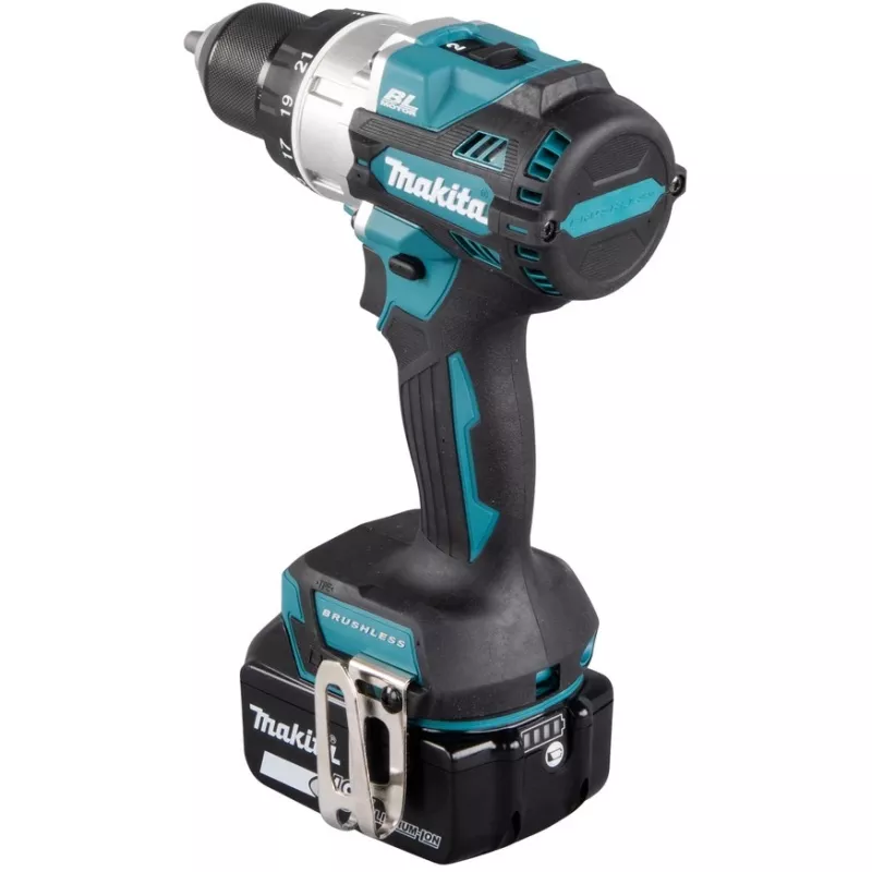 Makita DDF486RTJ porakone 2100 kierr./min 2,6 kg musta, sininen