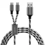 LogiLink CU0202 USB-kaapeli USB 2.0 1,2 m USB A USB C/Micro-USB A harmaa