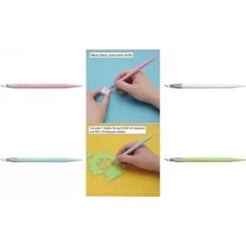 Yleisveitsi NT Cutter D-401P pinkki sisäänvedettävä terä kevyt