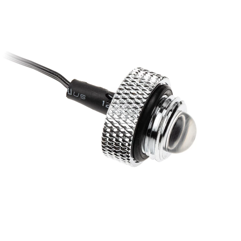 XSPC ARGB LED sulkutulppa, G1/4, 5V 3Pin - kromi