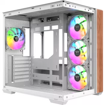 Thermaltake View 380 WS ARGB Midi Tower, valkoinen