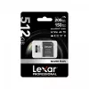 Flash-muisti Lexar 512 GB UHS-I microSDXC SILVER PLUS