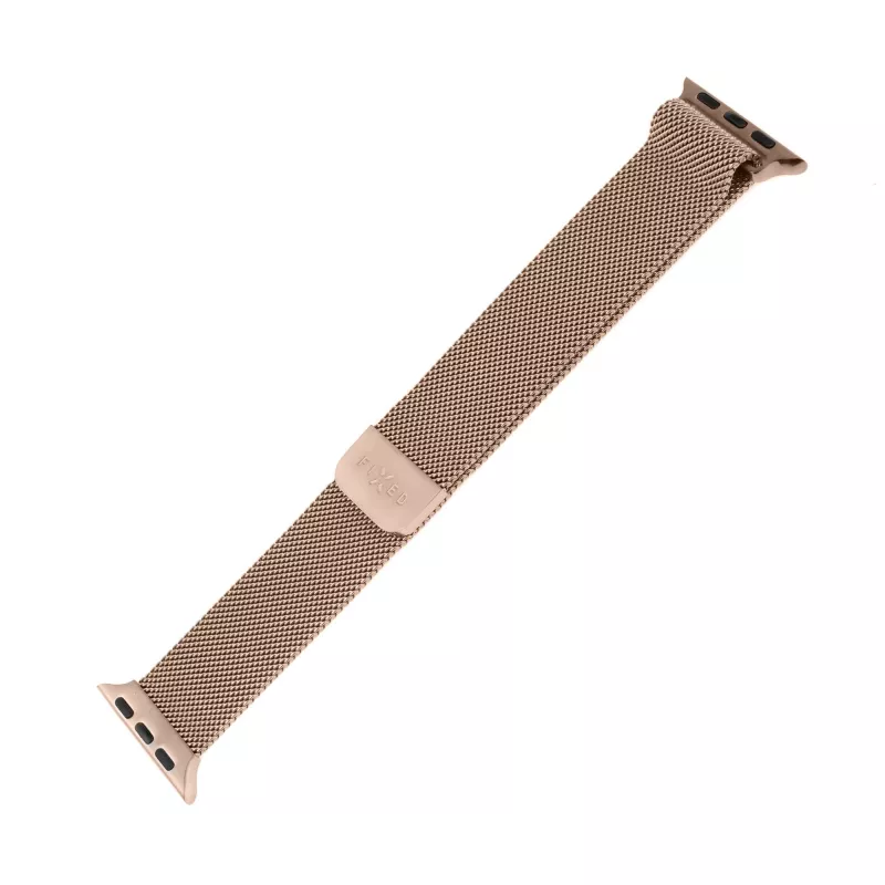 Mesh-ranneke FIXED FIXMEST-436-RG Apple Watch 38/40/41mm -kelloon ruusukulta