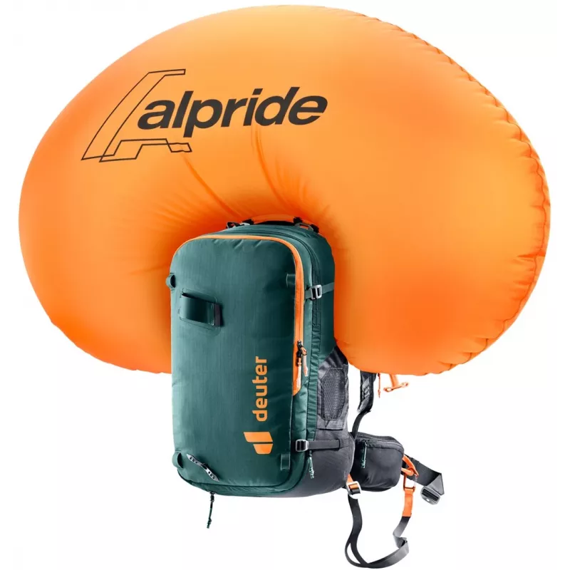 Deuter Alproof 30 SL lumivyöryreppu - musta/vihreä Denim