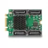DeLOCK 61062 sisäinen SATA-sovitin M.2-SATA 6 Gbit/s RAID 0 1 10 JBOD
