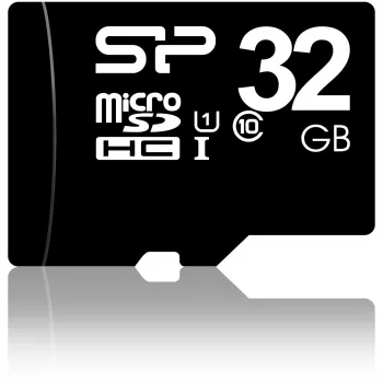 Silicon Power SP032GBSTH010V10SP muistikortti 32 GB MicroSDHC UHS-I Class 10