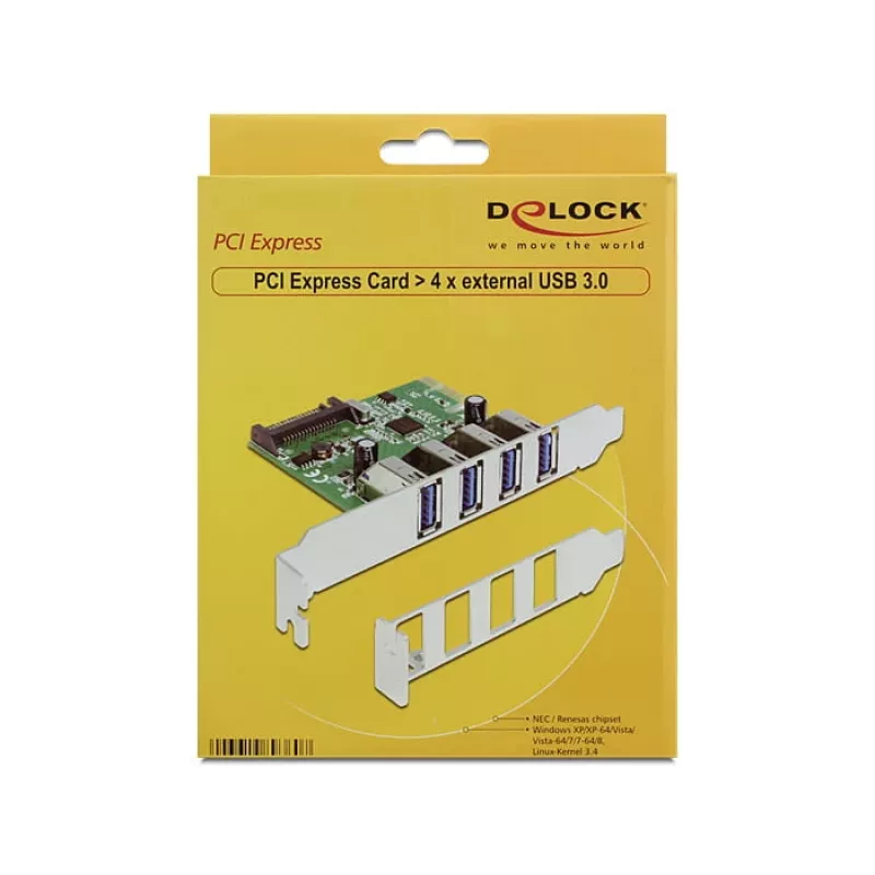 Liitäntäkortti DeLOCK 89360 sisäinen USB 3.2 Gen 1