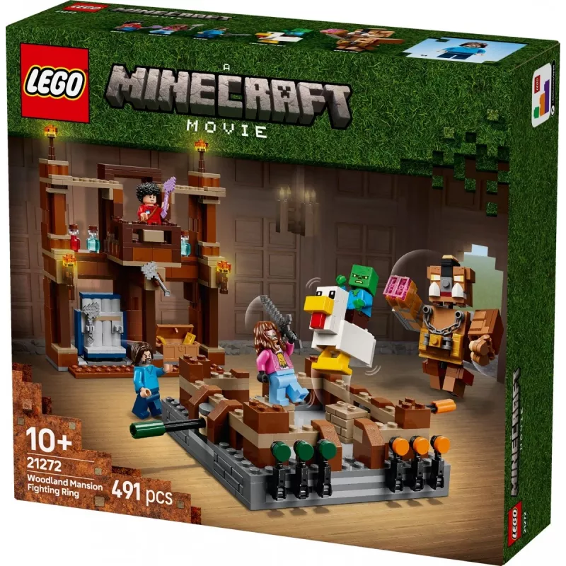 LEGO MINECRAFT 21272 Metsän kartanon taisteluareena