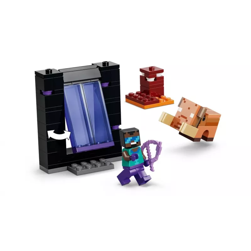 LEGO MINECRAFT 21584 matka Nether- ja End-portaalin läpi