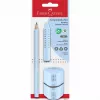 Grafiittikynä Faber-Castell 580084 B kolmiomainen sininen