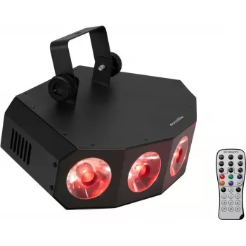 LED-valotehoste EUROLITE SCY-500 QCL RGB-värisekoitus, malli 51918674
