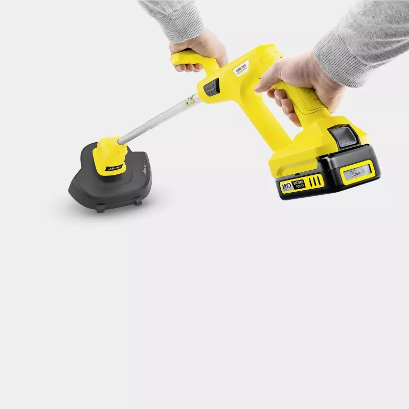 Kärcher LTR 18-25 BATTERY SET 25 cm akku-trimmeri musta, keltainen