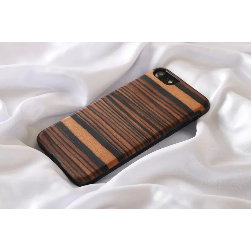 Man&Wood Ebony/BL -suojakotelo iPhone 7