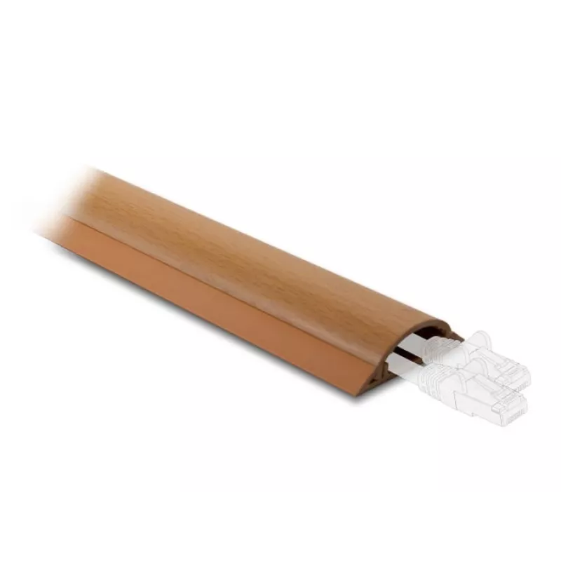 Kaapelikanava DeLOCK 20731 itseliimautuva 50 x 13 mm puukuvio