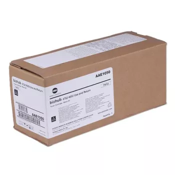 Konica Minolta alkuperäinen värikasetti AAE1050, musta, 25 000 sivua, TNP-63, Return, Konica Minolta Bizhub 4052, 4752