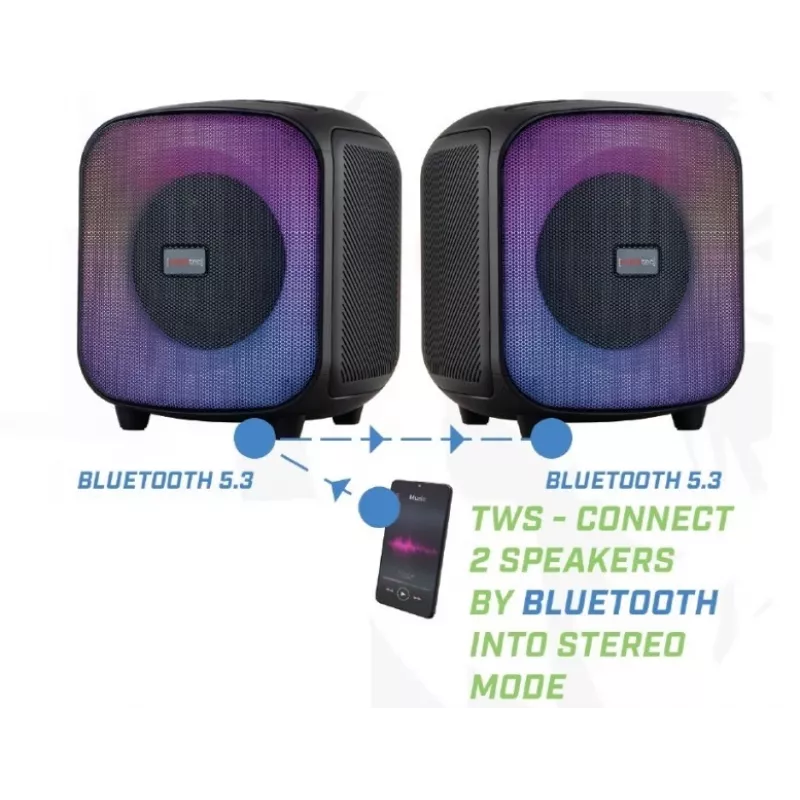 Bluetooth-kaiutin FM/USB PowerCUBE 500