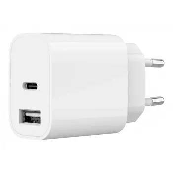 LATURI USB UNIVERSAL VALKOINEN/2P TA-UC-2AC12-01 GEMBIRD