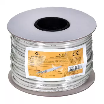 Gembird CAT6 FTP 100 m verkkokaapeli harmaa F/UTP (FTP)
