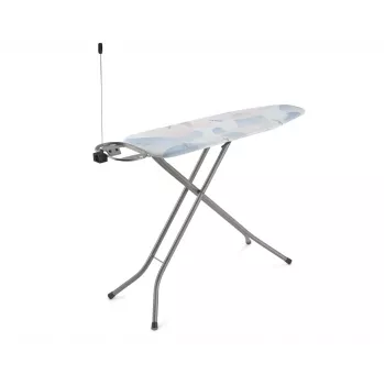 Täysikokoinen silityslauta VILEDA Bravo Plus 143032 — korkeussäädettävä 80–97 cm, silityspinta 380×1200 mm, teräsverkko pöytälevy