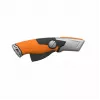 Fiskars 1062938 yleisveitsi musta, oranssi puukkovuiveitsi