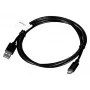 USB-A–USB-C-kaapeli LANBERG CA-USBO-20CU-0018-BK — USB 2.0, 1,8 m, musta