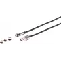 Magneettinen USB-A 3-in-1 -kaapeli ShiverPeaks 14-19011 — 540° kääntyvä 7-pin, 2,0 m