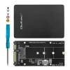 Adapteri M.2 SSD -asemalle | SATA NGFF - SATA III | 2TB | Super speed 6Gb/s | musta