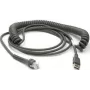 Datalogic USB-kaapeli USB-kaapeli, Type-A, spiraali, 3,6m (CAB-467)