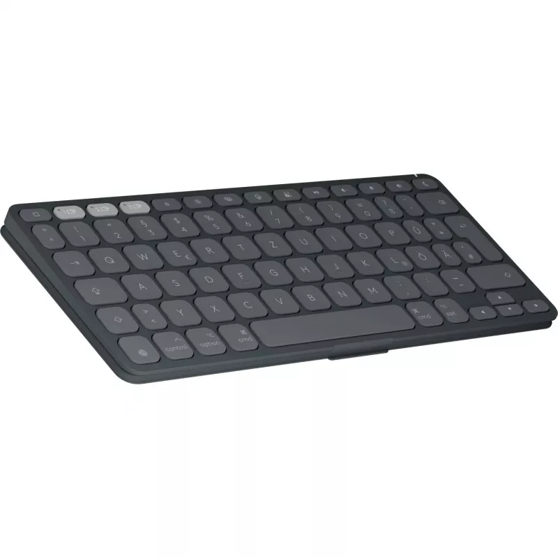 LOGITECH Keys-To-Go 2 iPadille, iPhonelle, Macille ja Apple TV:lle langaton näppäimistö grafiitti