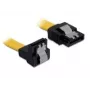 SATA-kaapeli pistoke/pistoke DeLOCK 0,2 m keltainen
