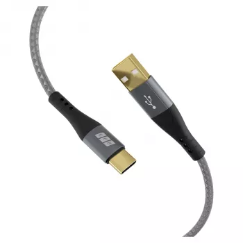 EFB Elektronik USB-A–USB-C-kaapelisarja 60W QC 3A 3x2m - Digitaalinen/data (USB-AC-00008)