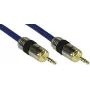 Audiokaapeli Kindermann PRO K-99956P, 3,5 mm mini-jakki uros–uros, 15 m
