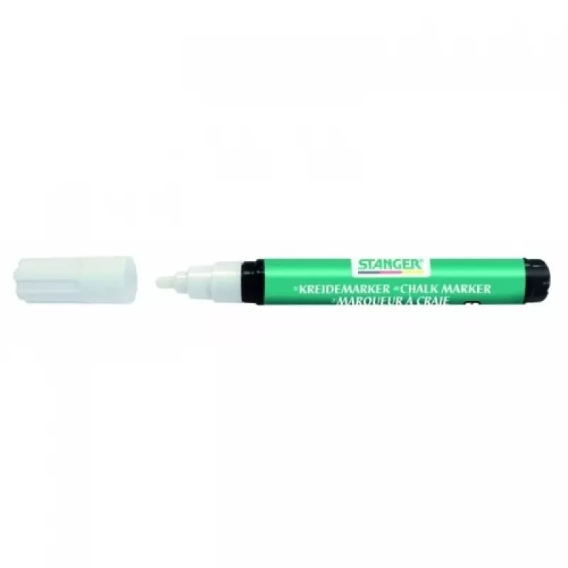 Liitutaulutussi Stanger 620000-1, valkoinen, 3–5 mm talttakärki