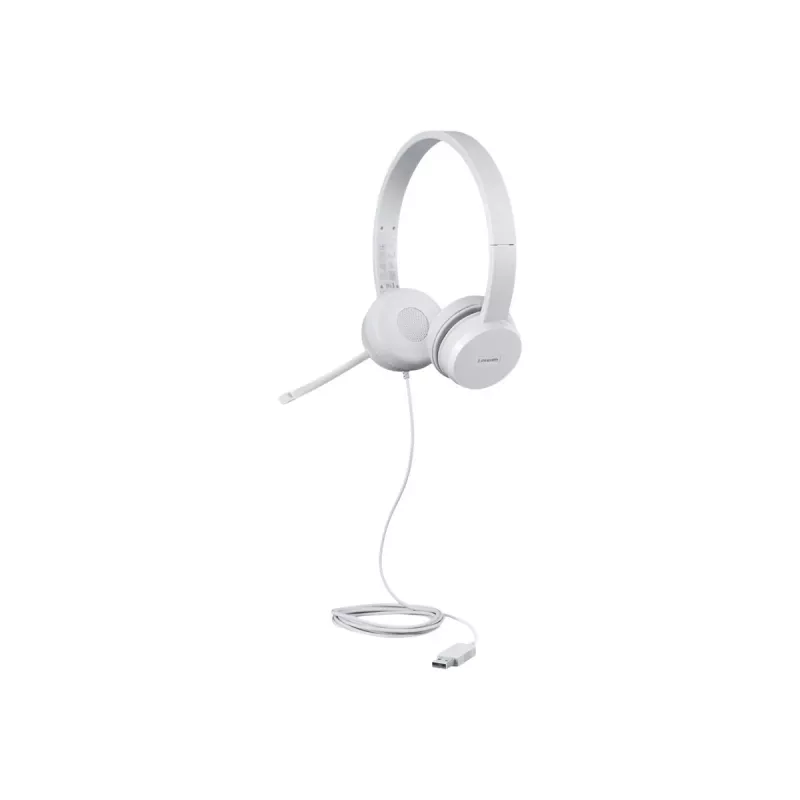 Lenovo GXD1E71385 kuulokkeet/headset johdollinen ranne puhelut/musiikki USB Type-A harmaa