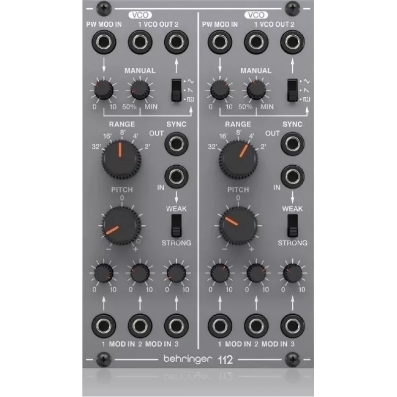 Behringer 112 Dual VCO modulaarisen syntetisaattorin moduuli