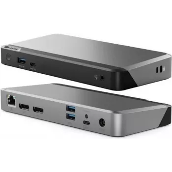 ALOGIC MX2 - telakointiasema - USB-C - 2 x DP - 1GbE - 135 wattia (DUPRMX2-100)