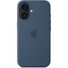 Apple MYY23ZM/A silikonikuori MagSafella iPhone 16:lle, sininen (Denim)