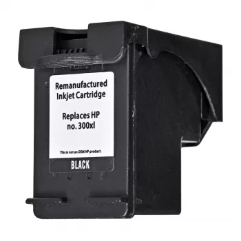 Superbulk-yhteensopiva mustekasetti HP 300XL CC641, musta, pigmenttipohjainen muste, vakiokapasiteetti, 1 kpl