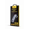 Kannettavan telakka Gembird A-CM-COMBO5-04 — USB 3.2 Gen 1 Type-C, 5 Gbit/s, PD 87 W, HDMI, Ethernet, USB-A