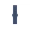 Apple Watch S10 alumiini Cellular 42mm hopea (Sportarmband Denim) S/M