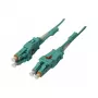 LWL-2-kuitupatchkaapeli 15 m LC-LC 50/125 µm OM3 Uniboot käännettävä Push/Pull AD 2 mm - kaapeli - multimode-kuitu (S215548)