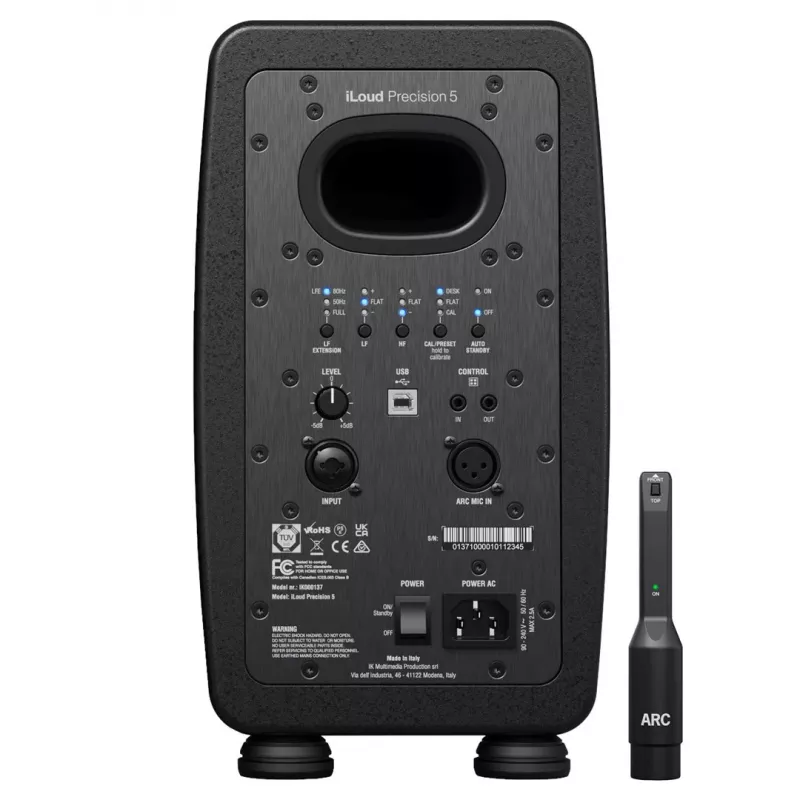 IK Multimedia iLoud Precision 5 - aktiivimonitori, musta