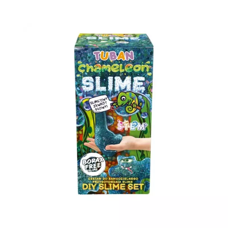 Slime DIY -pakkaus - kameleontti