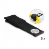 DeLOCK raskas tarranauha L 260 x B 38 mm musta 5 kpl