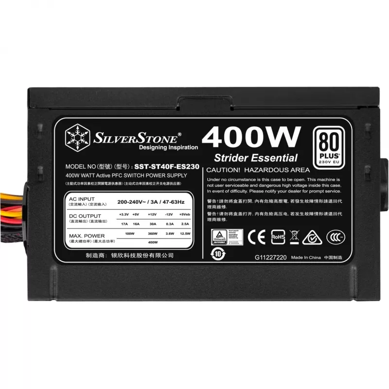 Virtalähde Silverstone ST40F-ES230 400 W