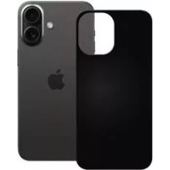 PEDEA pehmeä TPU -kotelo Apple iPhone 16 Plus – musta (50160992)