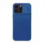 Suojakotelo Nillkin CamShield Pro iPhone 16 Pro Max -puhelimeen, sininen, liukuva kameransuojus